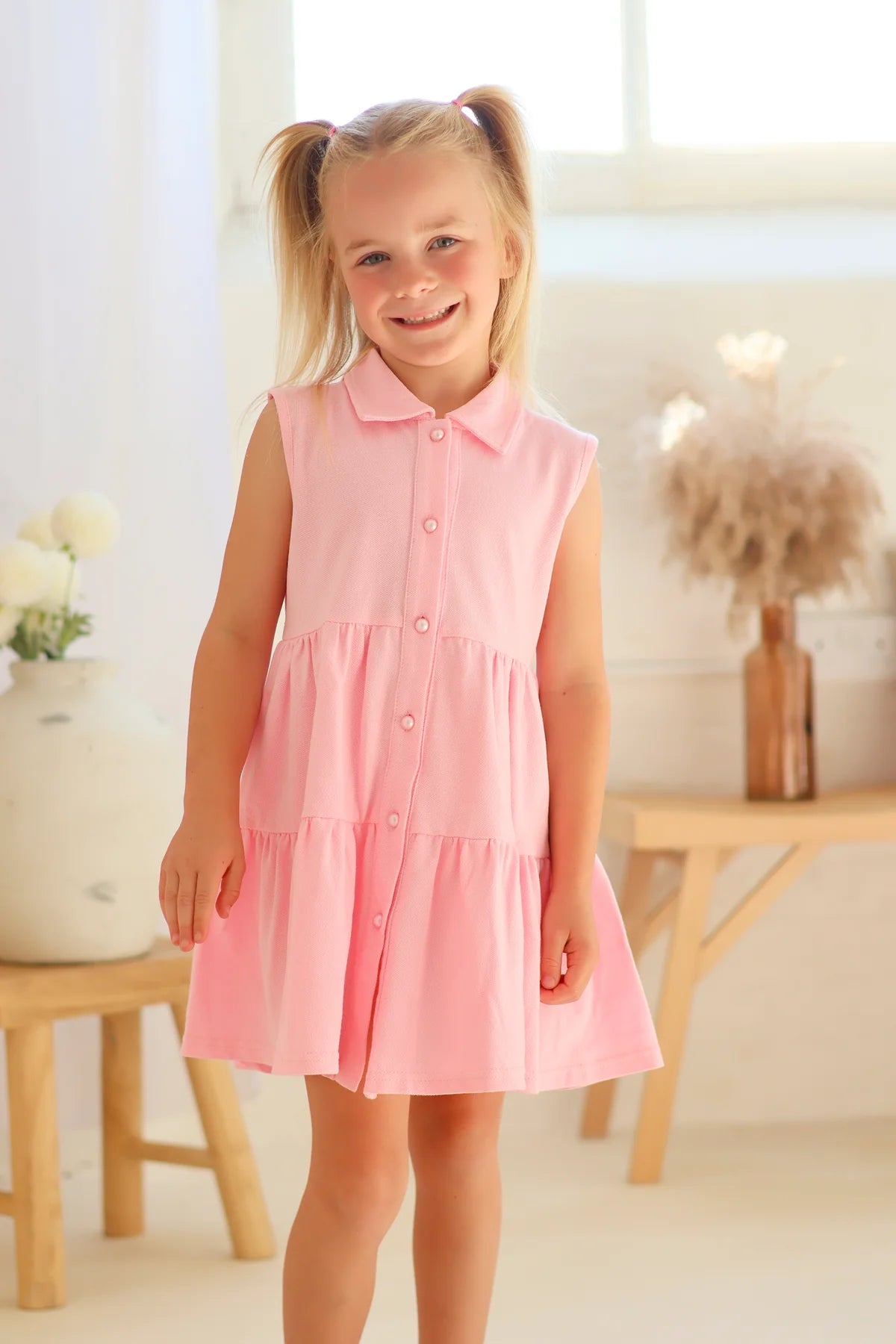 Harris Kids Maya Pink Dress