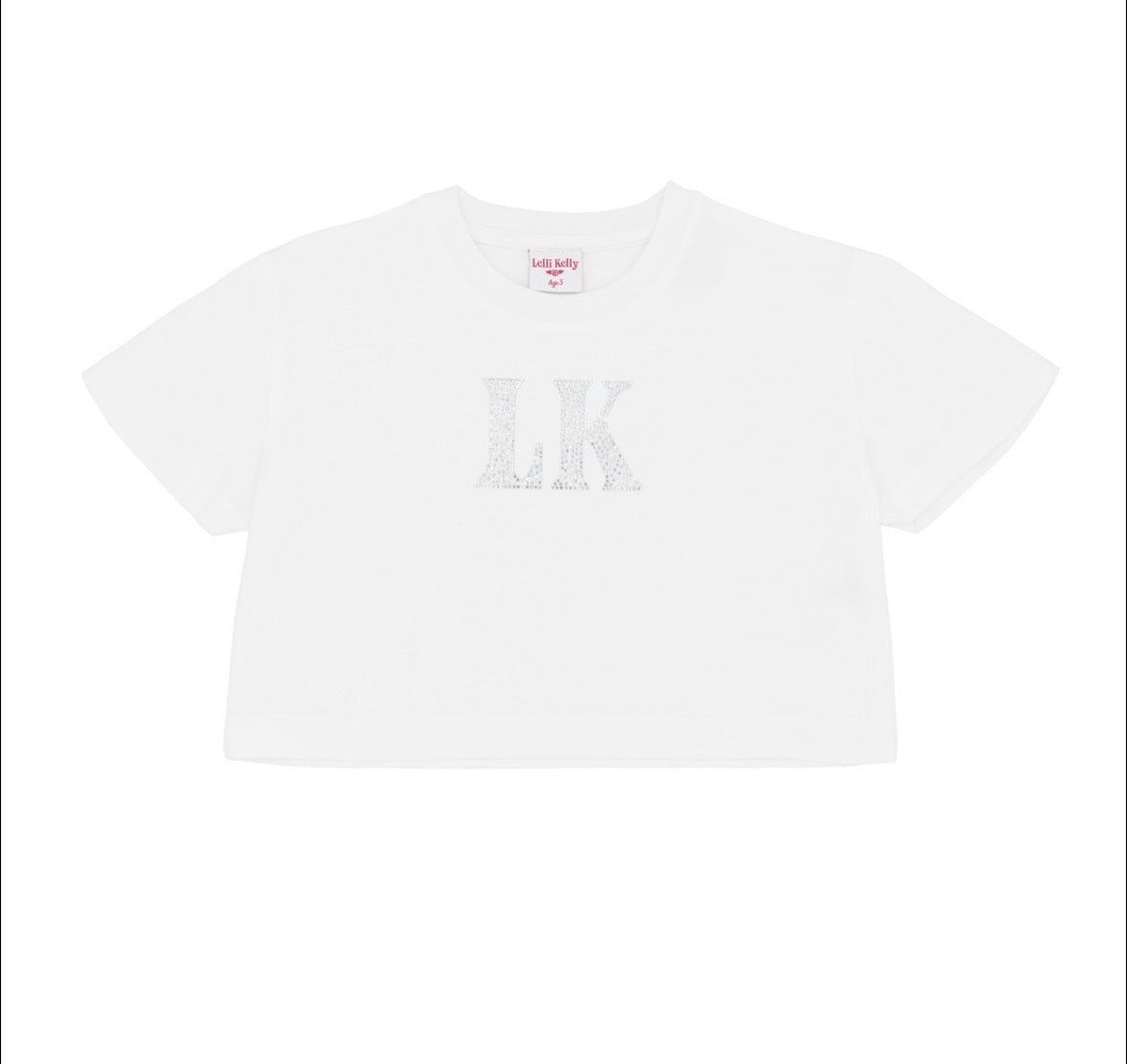 Lelli Kelly White Diamanté Tshirt