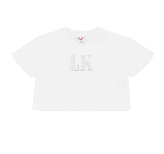 Lelli Kelly White Diamanté Tshirt