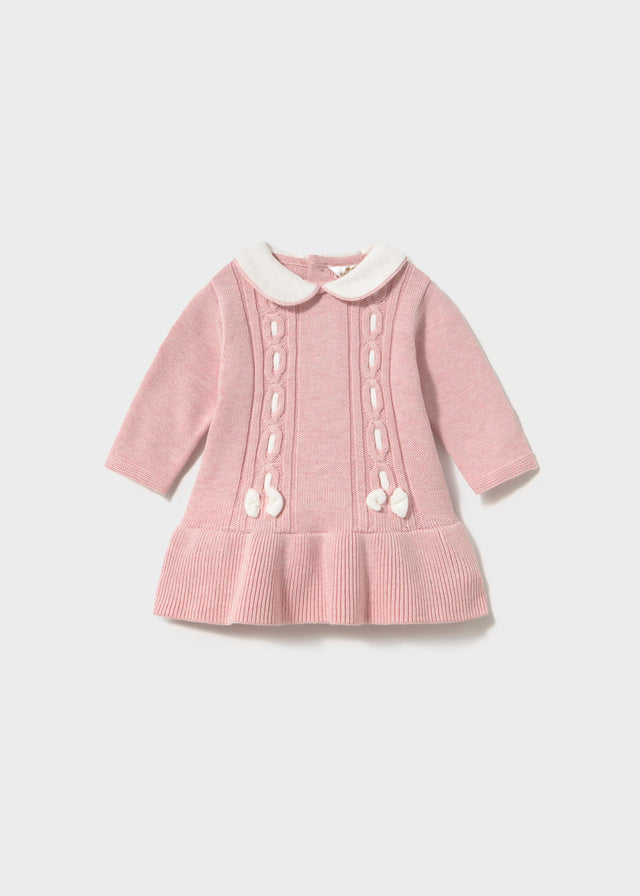 Mayoral Pink Knit Dress