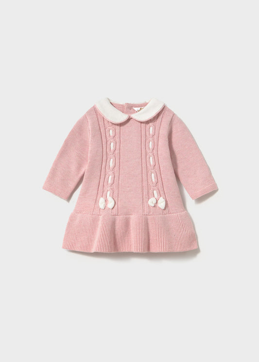 Mayoral Pink Knit Dress