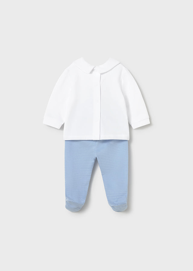 Mayoral Blue Puppy Trouser Set