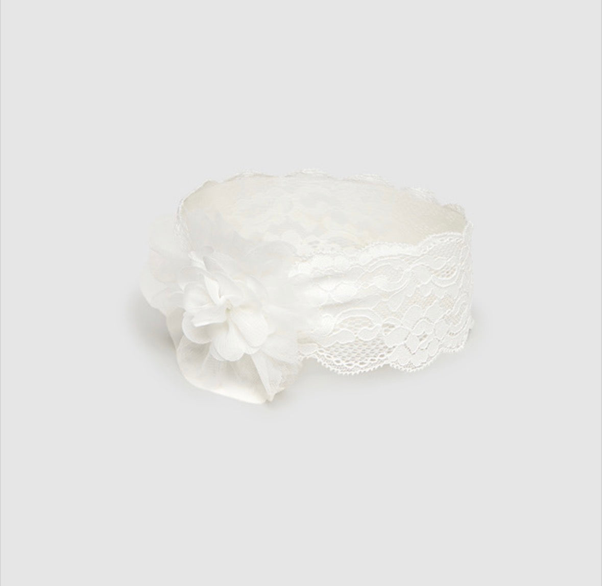 Mayoral White Sock Headband Gift Set