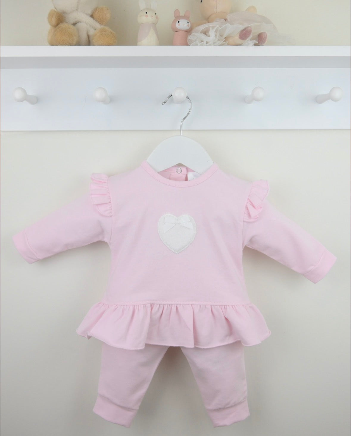 Pex Pink Portia Heart Trouser Set