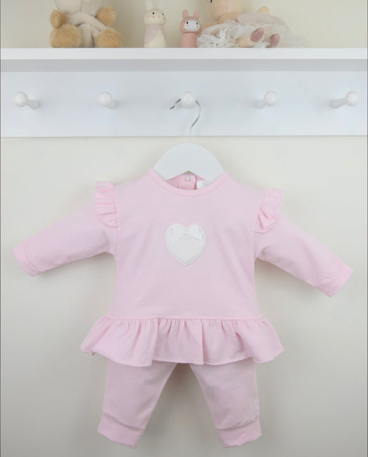Pex Pink Portia Heart Trouser Set