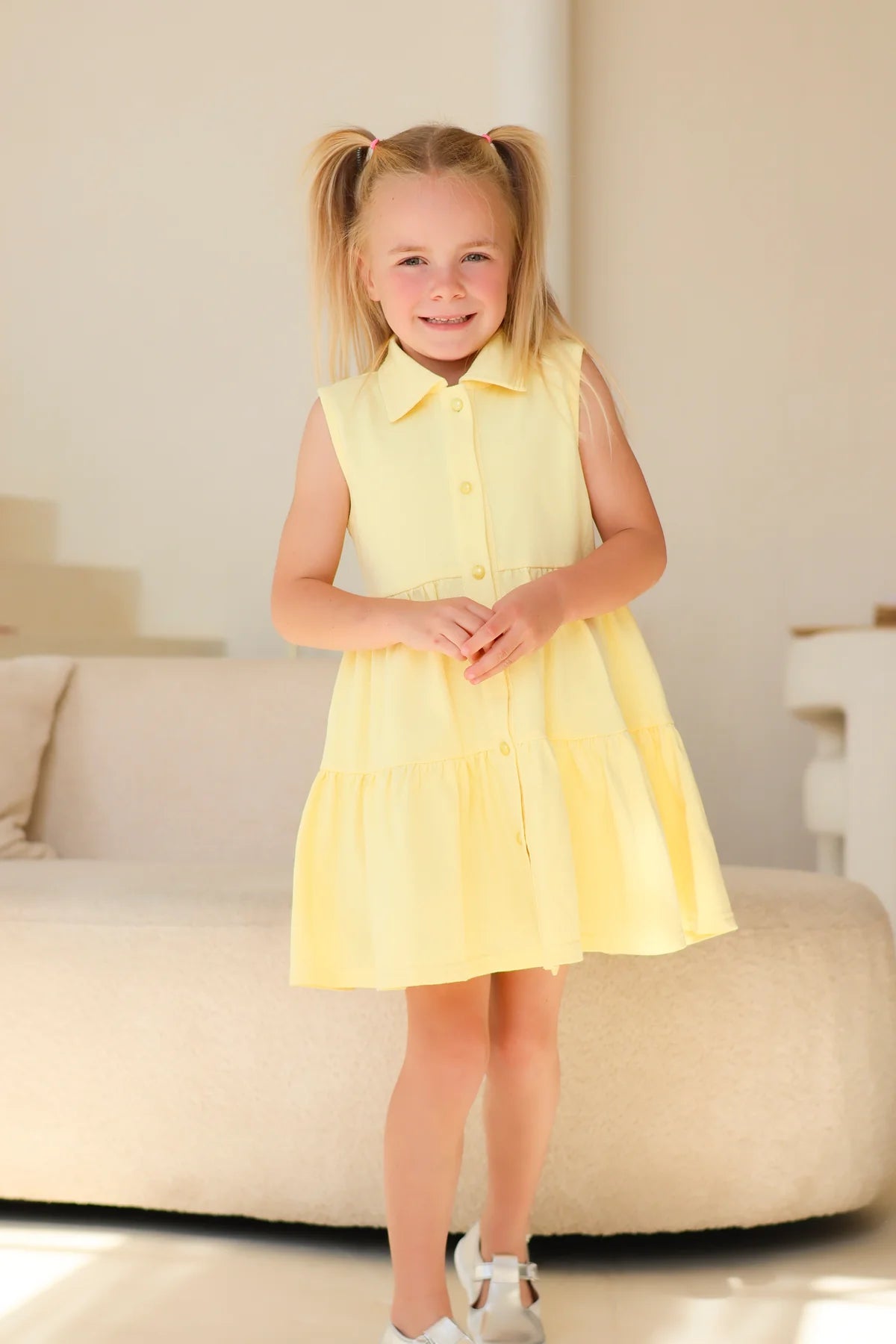 Harris Kids Lemon Maya Dress