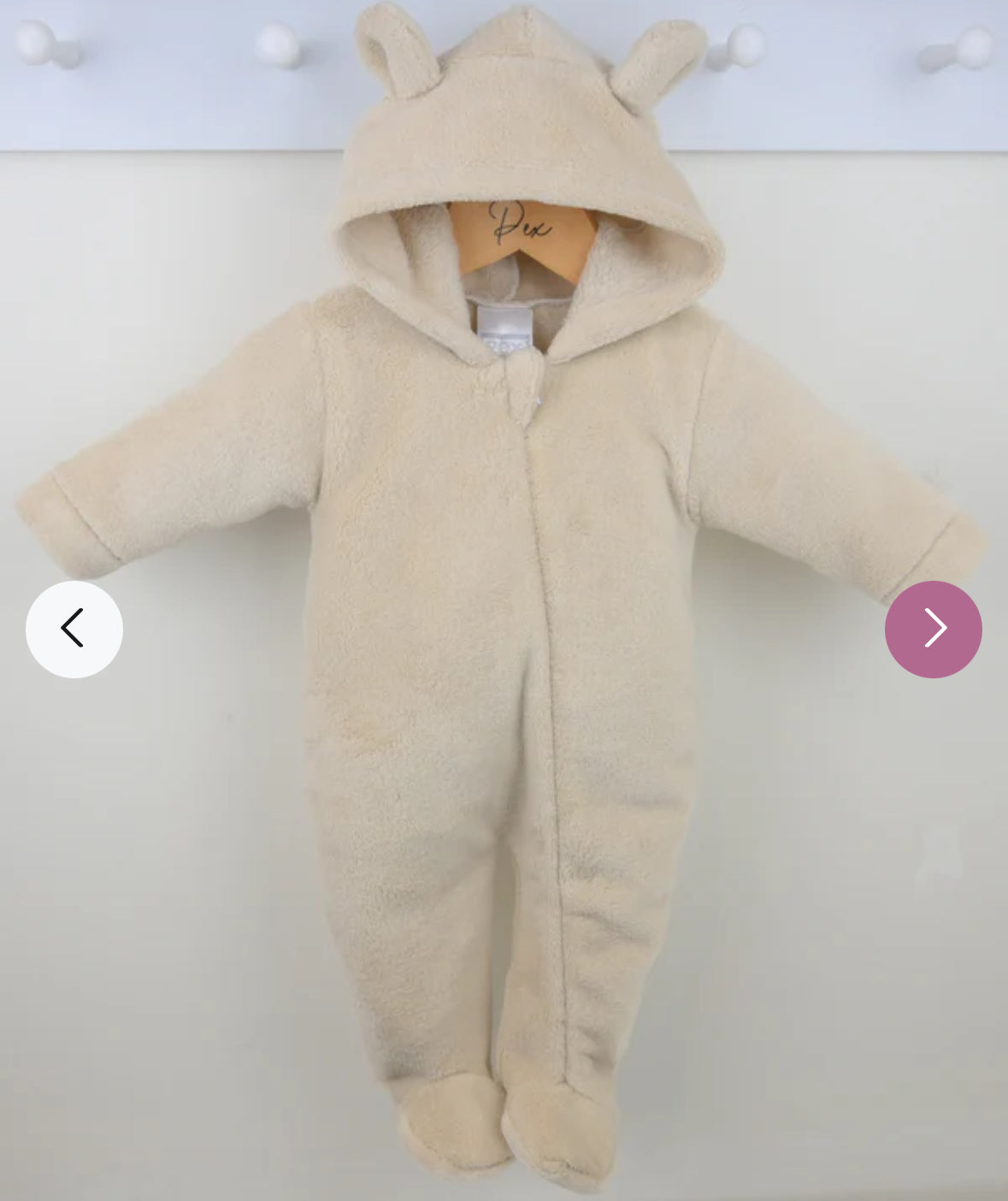 Pex Snuggle Sleepsuit Beige