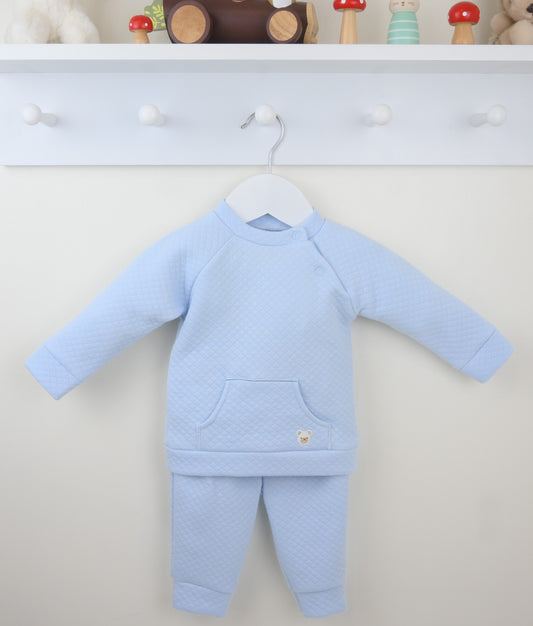 Pex Blue Quilted Outfit