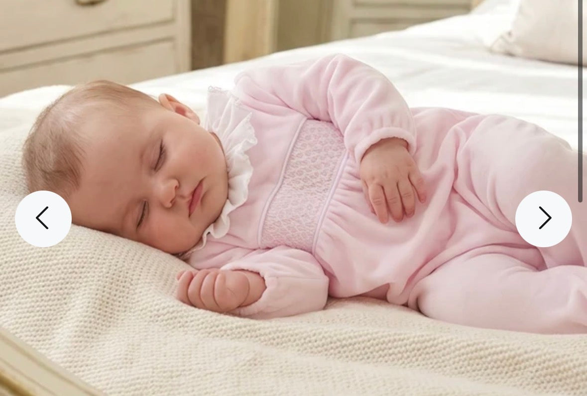 Pex Pink Evie Sleepsuit