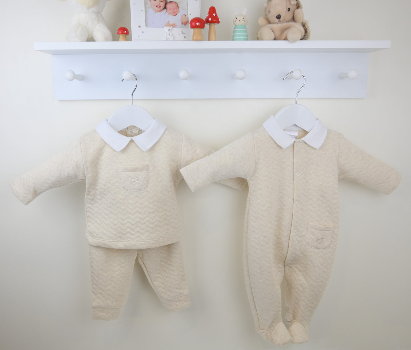 Pex Beige Rocking Horse Set