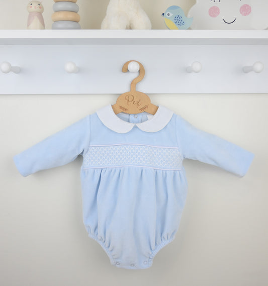 Pex Blue Albert Romper