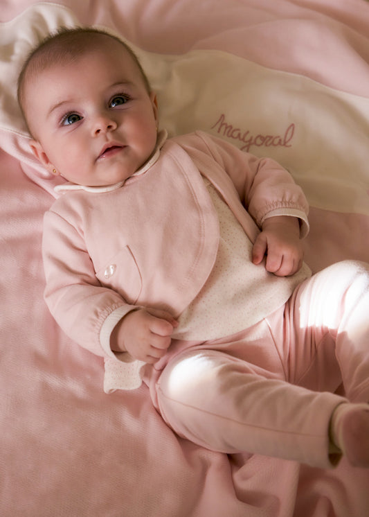 Mayoral Pink Fleece Leggings Set