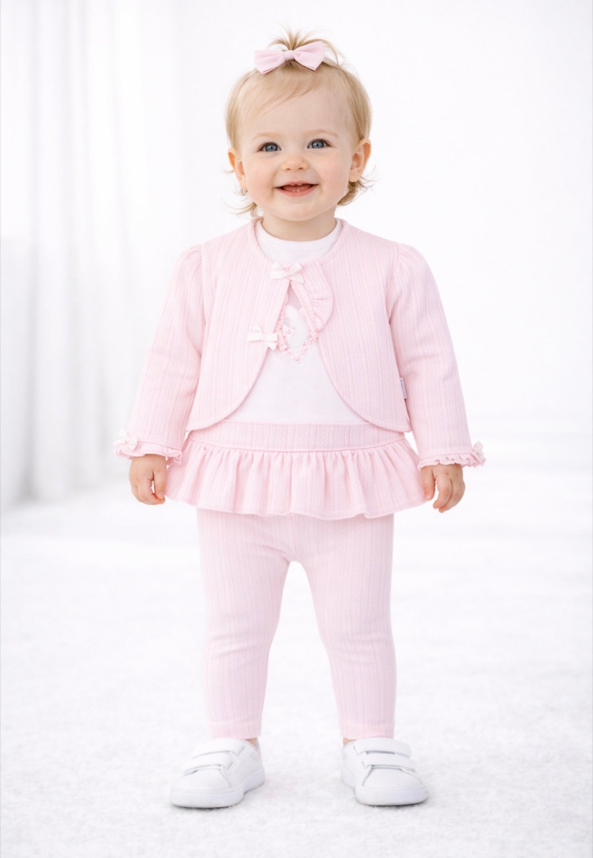 Pastels & Co Pink Harriet Cardigan