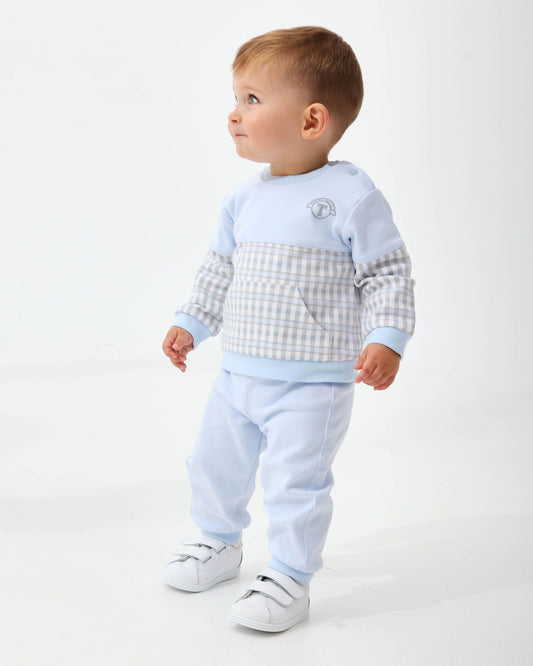 Tutto Piccolo Blue Check Outfit