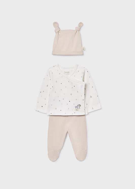 Mayoral Beige 3 Piece Set