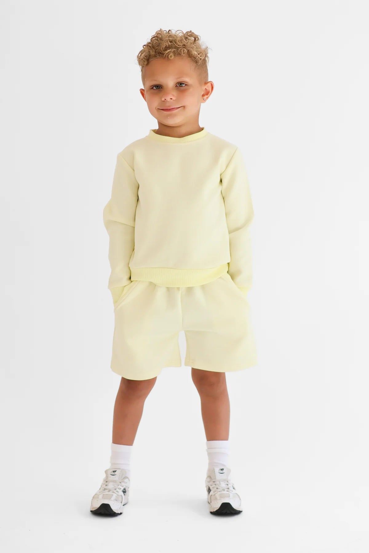 Harris Kids Enzo Lemon Sweatshirt Set