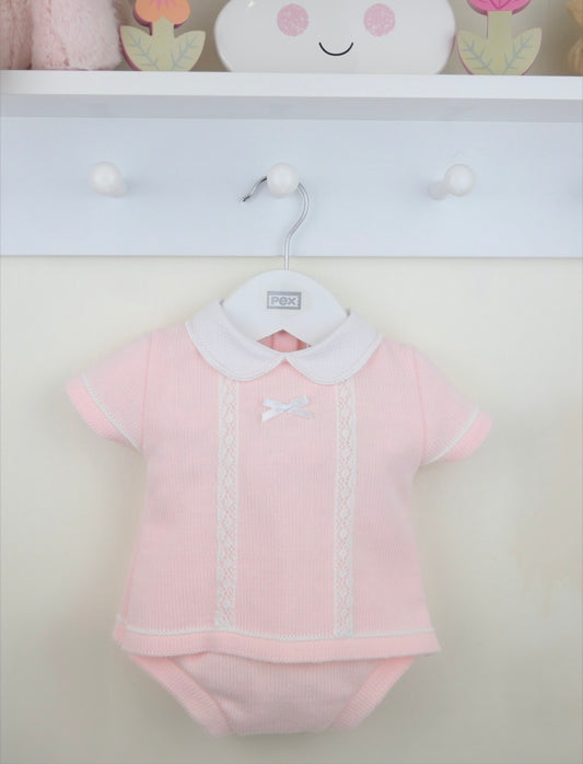 Pex Pink Knit Outfit