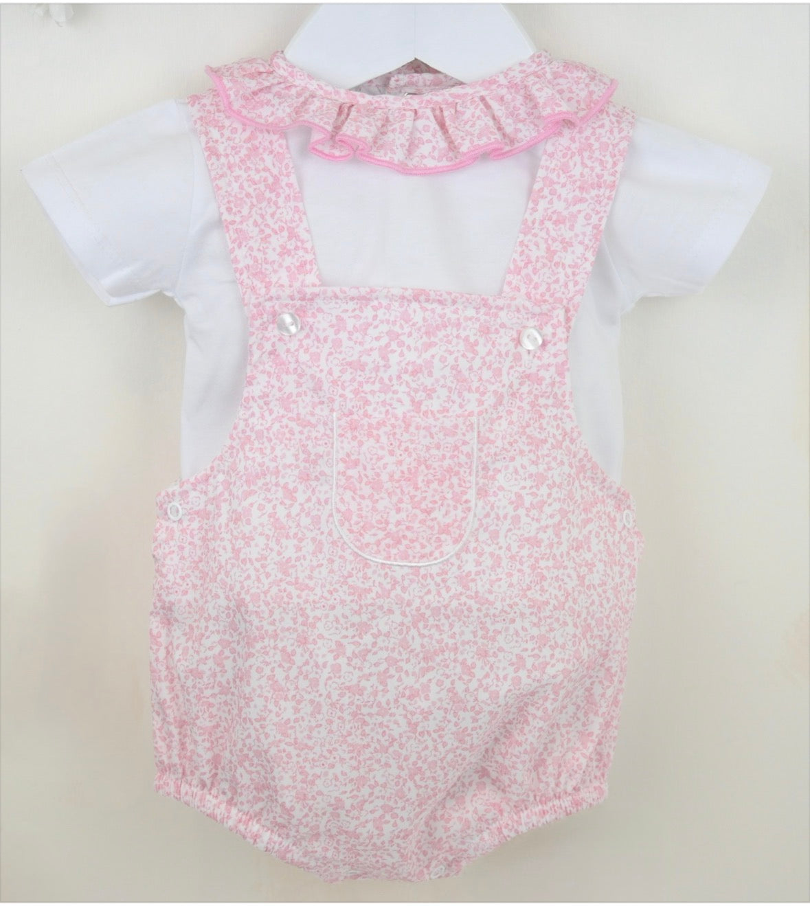 Pex Pink Muriel Dungaree Outfit