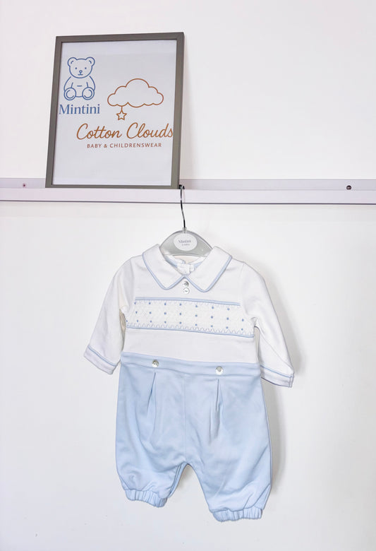 Mintini Blue Smock All in One AW25
