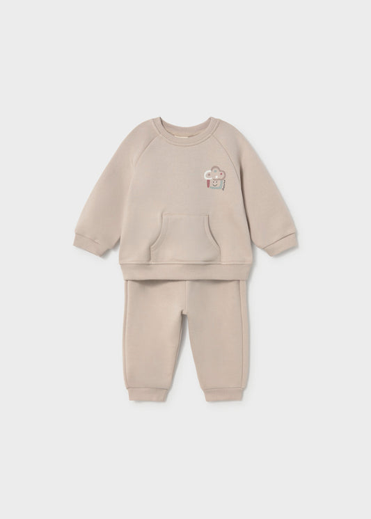 Mayoral Beige Jogsuit