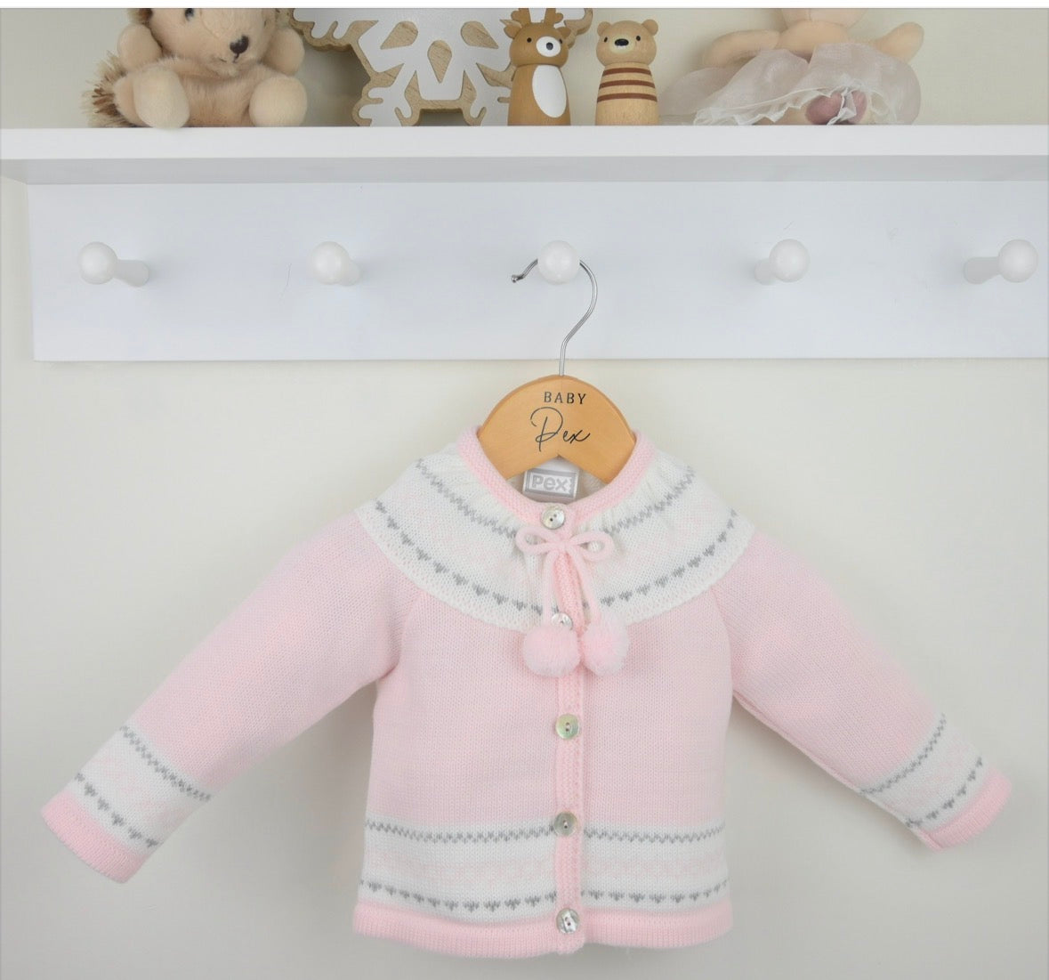 Pex Pink Clementine Cardigan