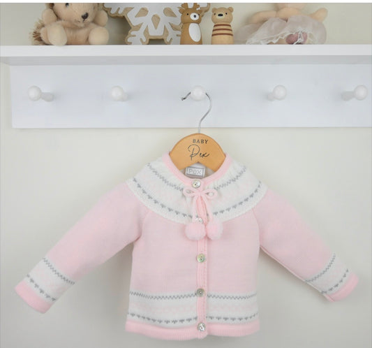 Pex Pink Clementine Cardigan