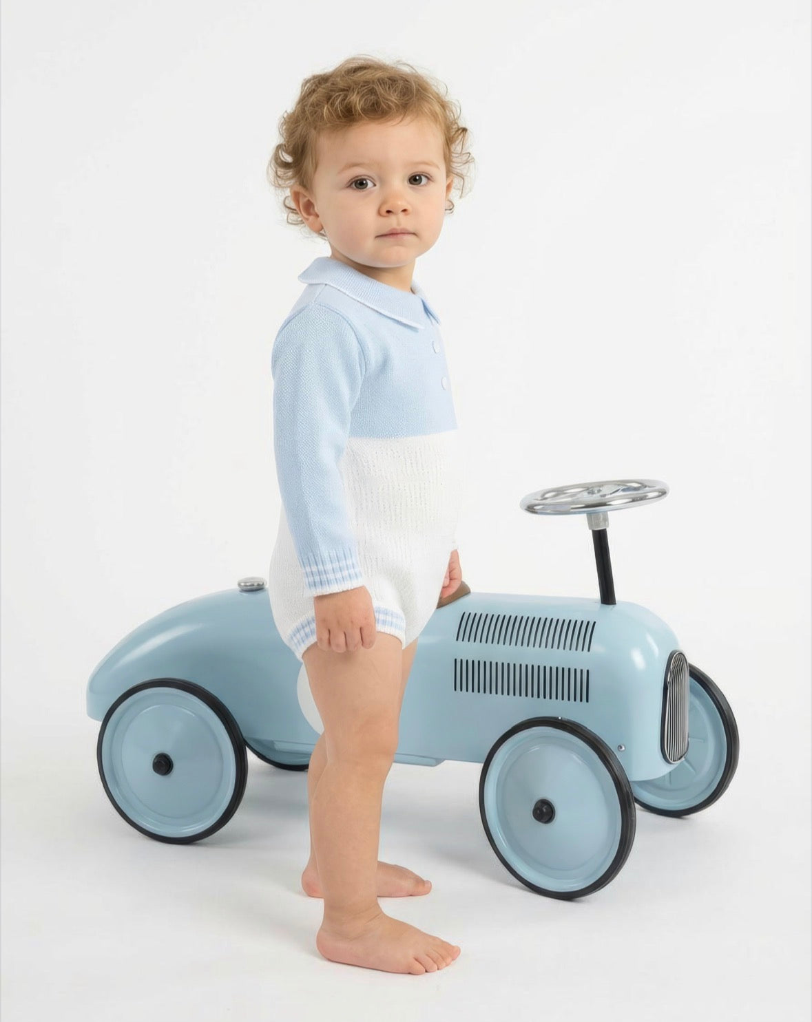 Pex Blue Parker Romper