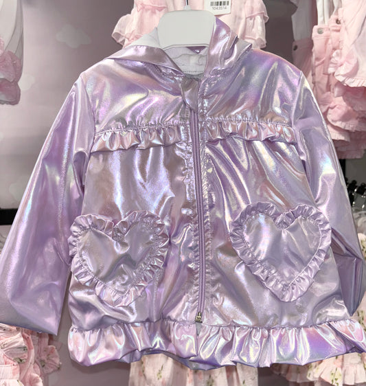 Visara Lilac Heart Coat