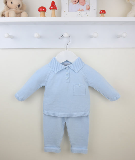Pex Blue Louis Trouser Set