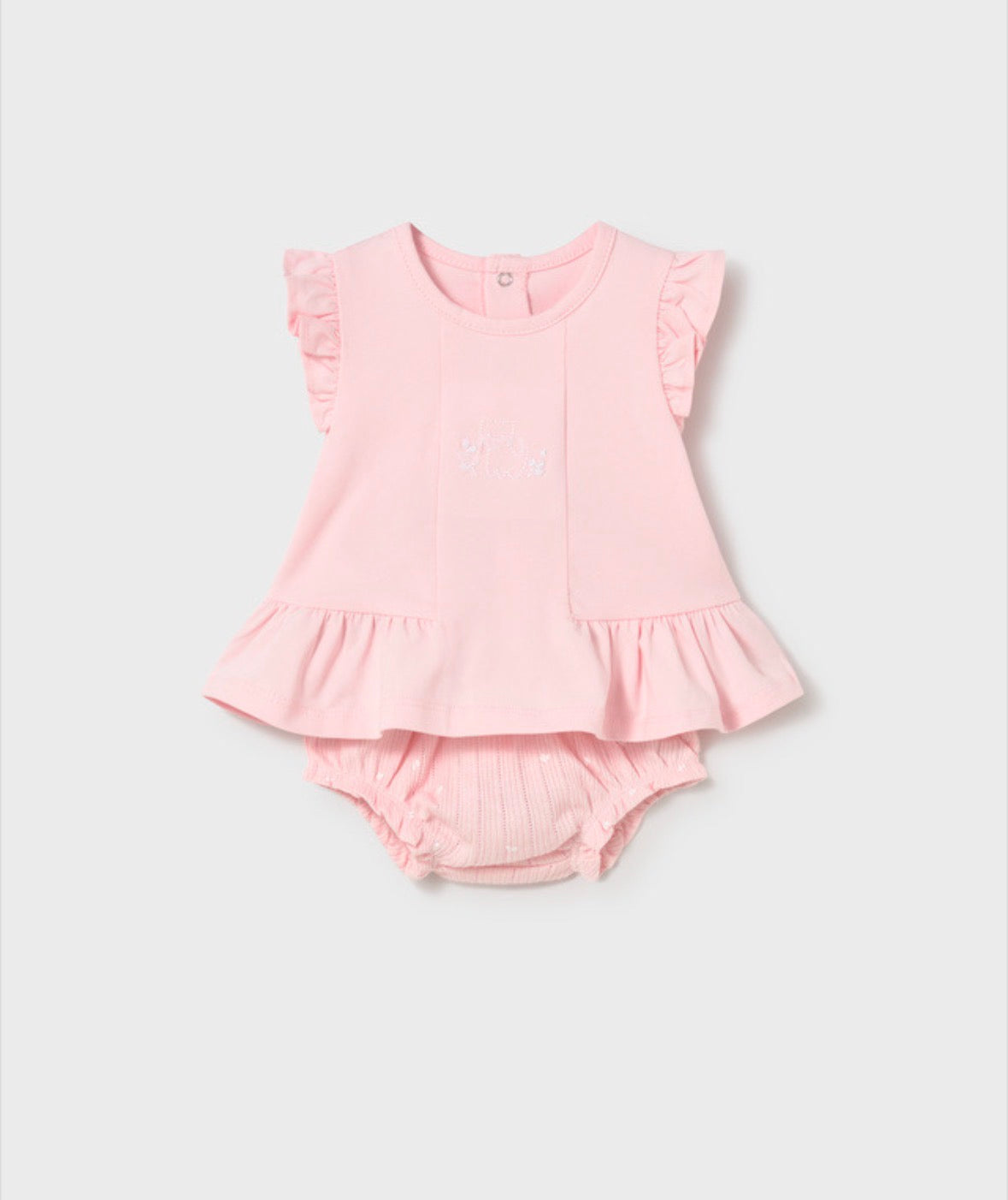 Mayoral Pink Bloomer 2 Outfits