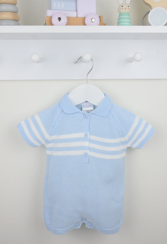 Pex Blue Mateo Romper