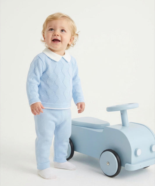 Pex Blue Benson Trouser Set