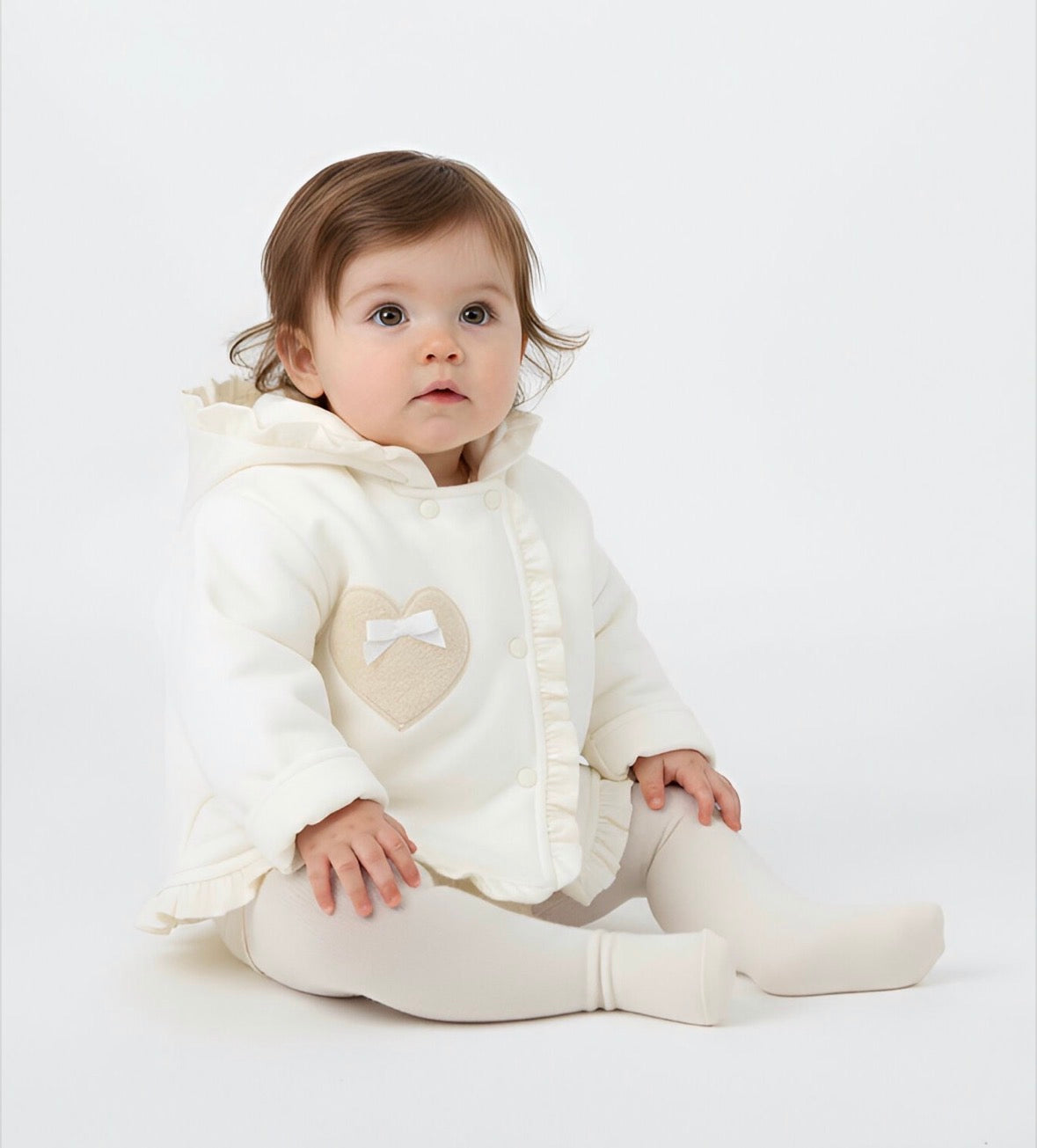Pex Ivory Heart Portia Jacket