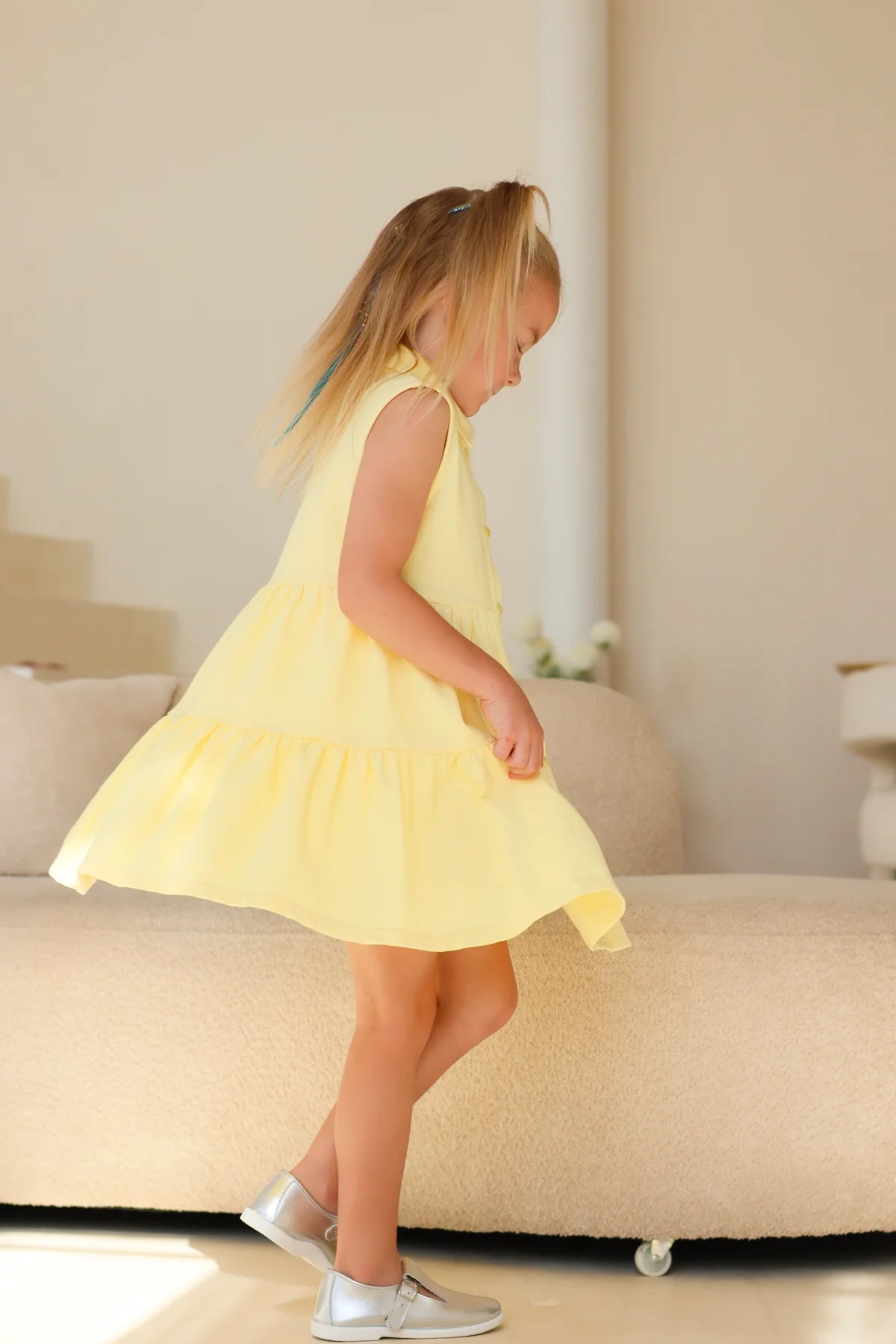 Harris Kids Lemon Maya Dress