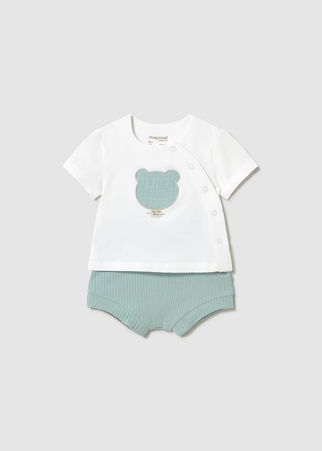 Mayoral Jade Teddy Shorts Set