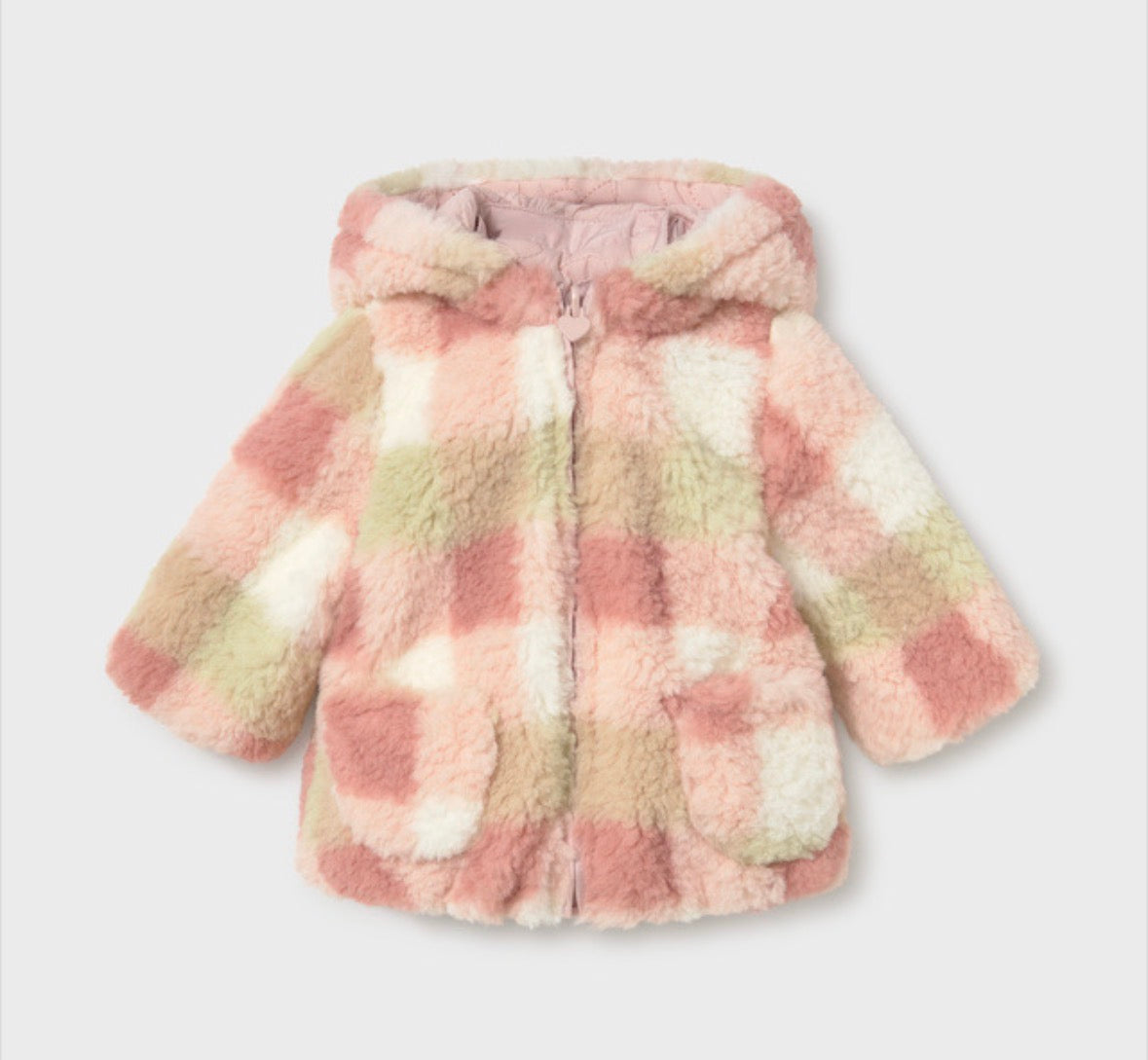 Mayoral Pink Reversible Jacket