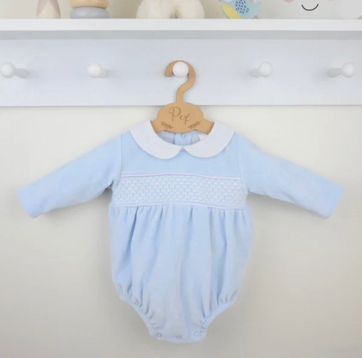 Pex Blue Albert Romper