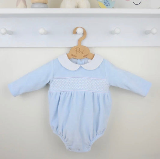 Pex Blue Albert Romper