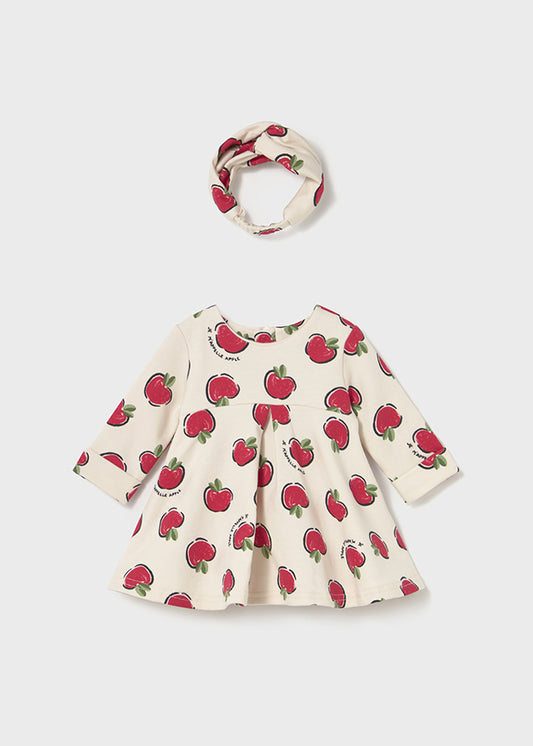 Mayoral Apple Dress Set