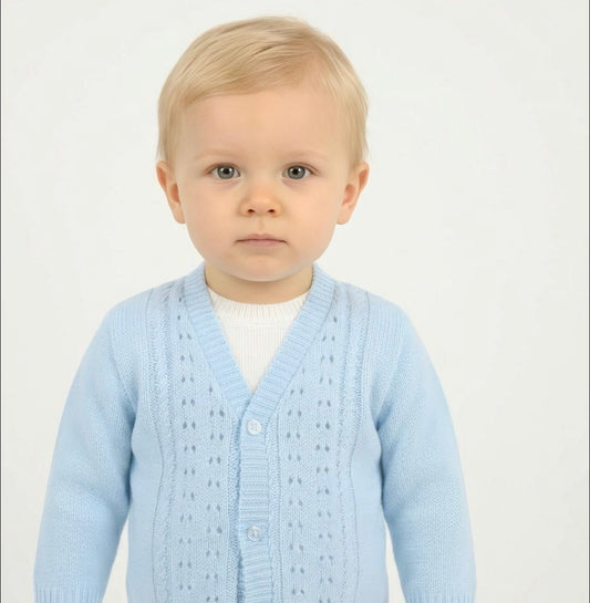 Pex Blue Marcus Cardigan
