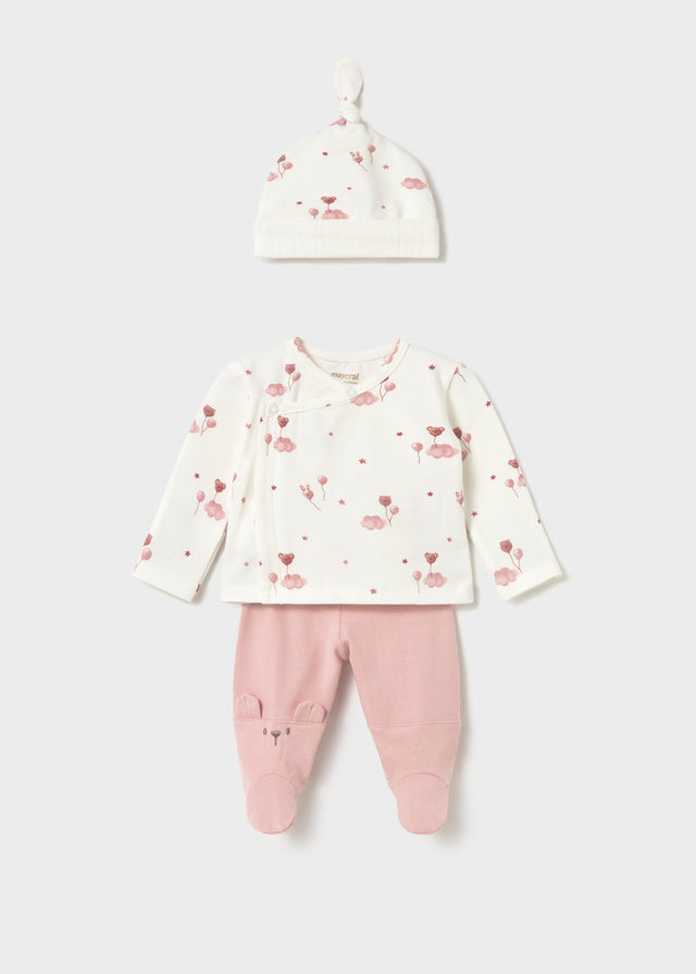 Mayoral Pink Balloon 3 Piece Set