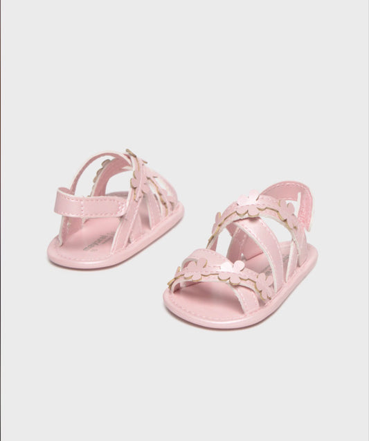 Mayoral Pink Flower Sandals
