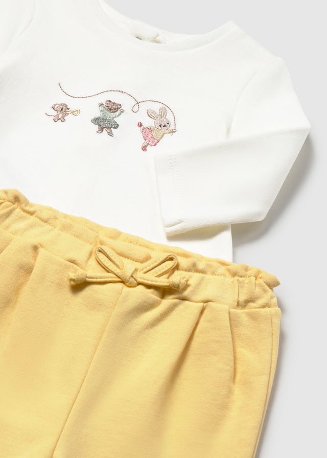 Mayoral Lemon 3 Piece Outfit