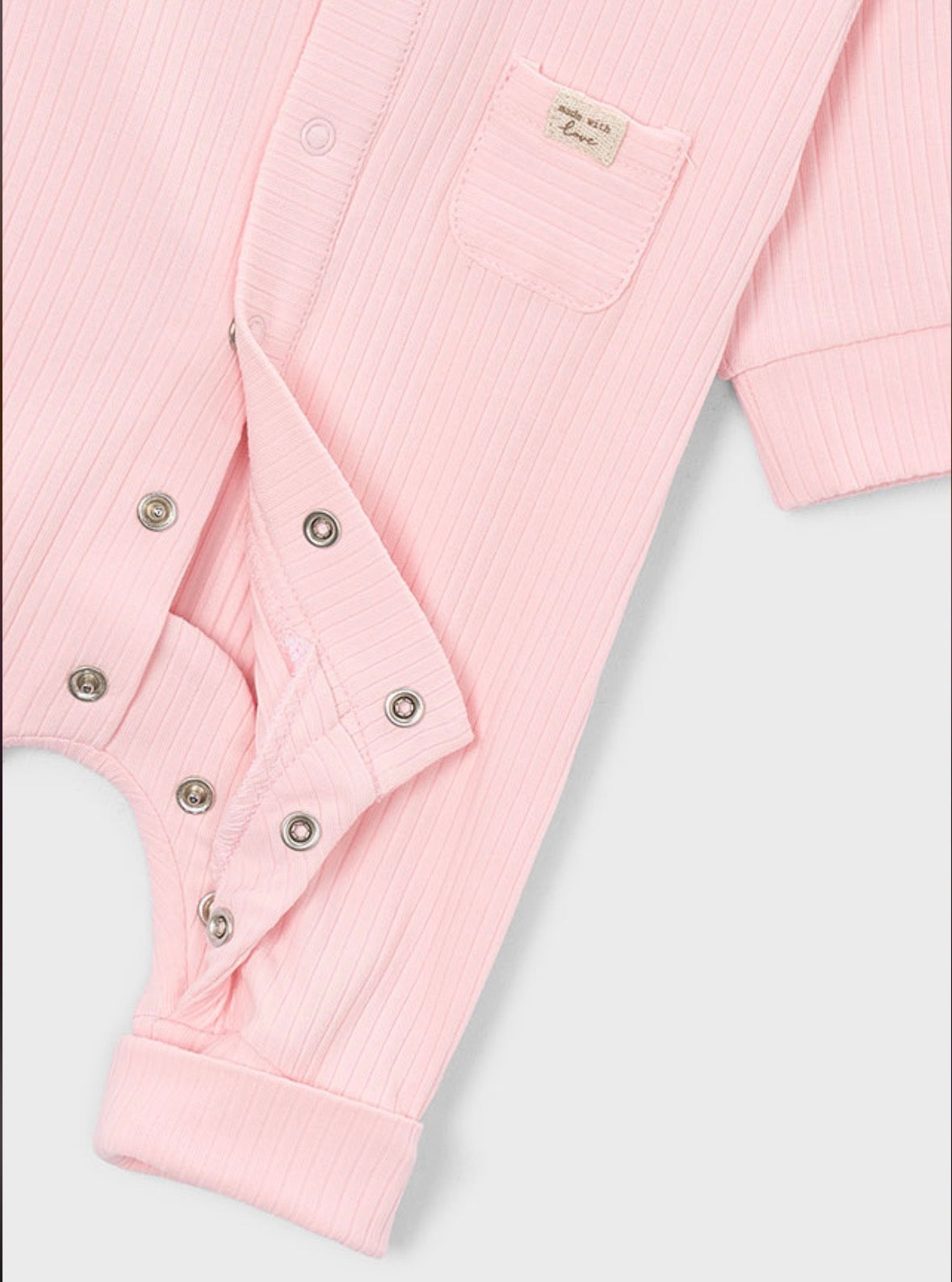Mayoral Pink Welcome to the Family Onesie