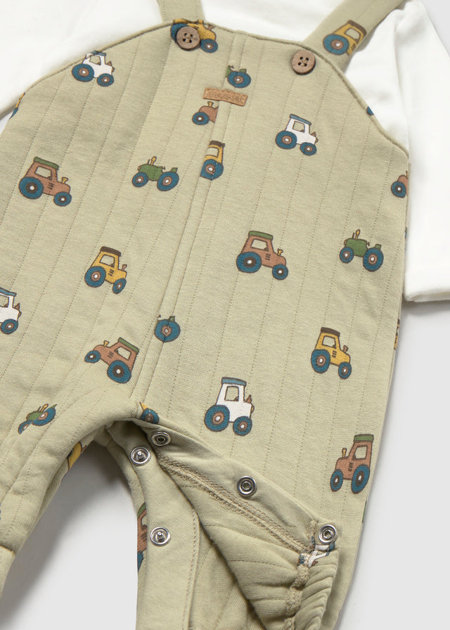 Mayoral Sage Tractor Dungaree
