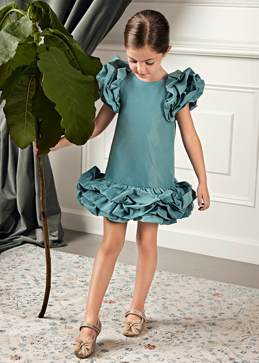 Abel & Lula Cloud Taffeta Dress
