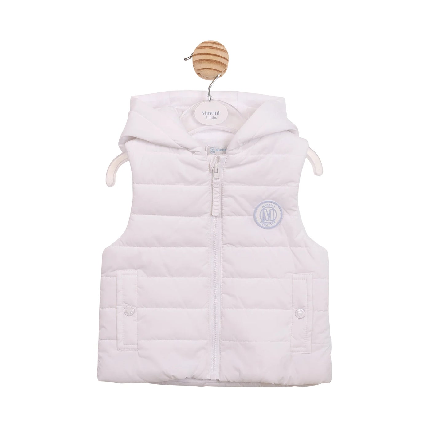 Mintini White Gilet