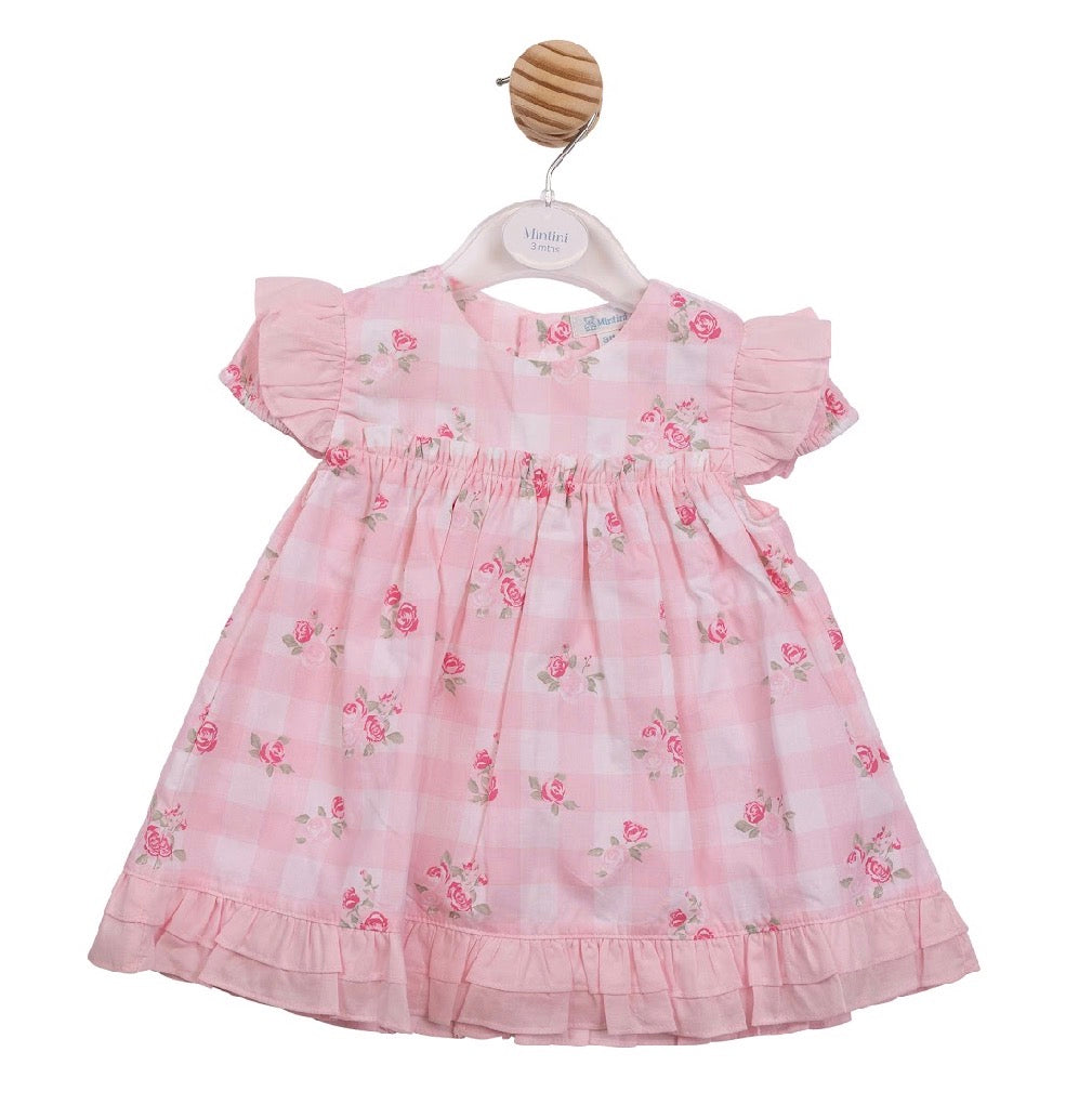 Mintini Pink Floral Dress
