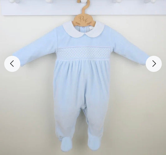 Pex Blue Albert Sleepsuit