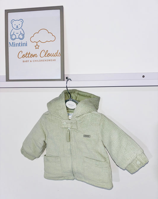 Mintini Sage Green AW25 Coat